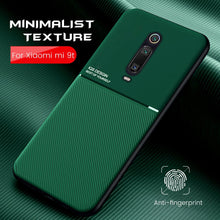Load image into Gallery viewer, luxury magnetic car holder slim matte case for xiaomi mi9t xaiomi mi 9t t9 pro 9tpro t9pro silicone shockproof coque on xiaomi9t