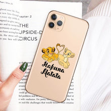 Load image into Gallery viewer, The Lion King Simba Pomba Hakuna Matata Huses iPhone 11 Pro MAX SE 5 6 6S 7 8Plus MAX XR XS X Couverture