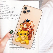 Load image into Gallery viewer, The Lion King Simba Pomba Hakuna Matata Huses iPhone 11 Pro MAX SE 5 6 6S 7 8Plus MAX XR XS X Couverture