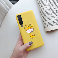 Load image into Gallery viewer, Cute Silicone Cover For Samsung Galaxy A7 2018 A750 Case 6.0 inch Phone Case For Samsung A 7 2018 750 750 F Fundas Coque case