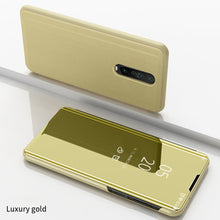 Load image into Gallery viewer, Smart Mirror Flip Case For Xiaomi Redmi Note 8 7 6 8T K20 5A 7S 5 3 Pro 6 6A 5A 7 7A Go 5 4X 5 Plus S2 Y2 Note 10 9 Pro cc9 cc9e
