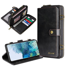Load image into Gallery viewer, Detachable wallet backpack Leather phone case for Samsung Galaxy M21 A20E A40 A50 A51 A70 A71 S8 S9 S10 S20 S20Plus Note20 Ultra