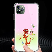 Load image into Gallery viewer, Cartoon Mulan's Dragon Case for Apple iphone 11 11Pro XR XS Max X 7 8 6 6S Plus Airbag Anti-Fall Clear Phone Fundas Capa
