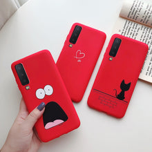 Load image into Gallery viewer, Cute Silicone Cover For Samsung Galaxy A7 2018 A750 Case 6.0 inch Phone Case For Samsung A 7 2018 750 750 F Fundas Coque case
