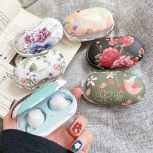 Load image into Gallery viewer, Retro Flower Marble PC Matte Earphone Case For Samsung Galaxy Buds+ Plus Cover For Galaxy Buds Bluetooth Wireless Headset Case
