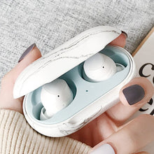 Load image into Gallery viewer, Retro Flower Marble PC Matte Earphone Case For Samsung Galaxy Buds+ Plus Cover For Galaxy Buds Bluetooth Wireless Headset Case
