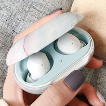Load image into Gallery viewer, Retro Flower Marble PC Matte Earphone Case For Samsung Galaxy Buds+ Plus Cover For Galaxy Buds Bluetooth Wireless Headset Case
