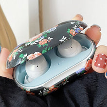 Load image into Gallery viewer, Retro Flower Marble PC Matte Earphone Case For Samsung Galaxy Buds+ Plus Cover For Galaxy Buds Bluetooth Wireless Headset Case
