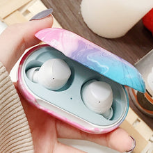 Load image into Gallery viewer, Retro Flower Marble PC Matte Earphone Case For Samsung Galaxy Buds+ Plus Cover For Galaxy Buds Bluetooth Wireless Headset Case
