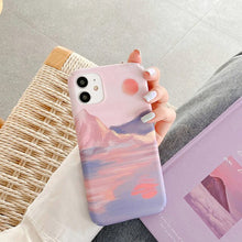 Load image into Gallery viewer, Sunset oil painting Hard PC Cases For Huawei P20 P30Lite P40Pro Nova 3 3i 4 5Z 5i 6 6SE Honor 9 10 20 lite V20 20i 8X 9X Cases
